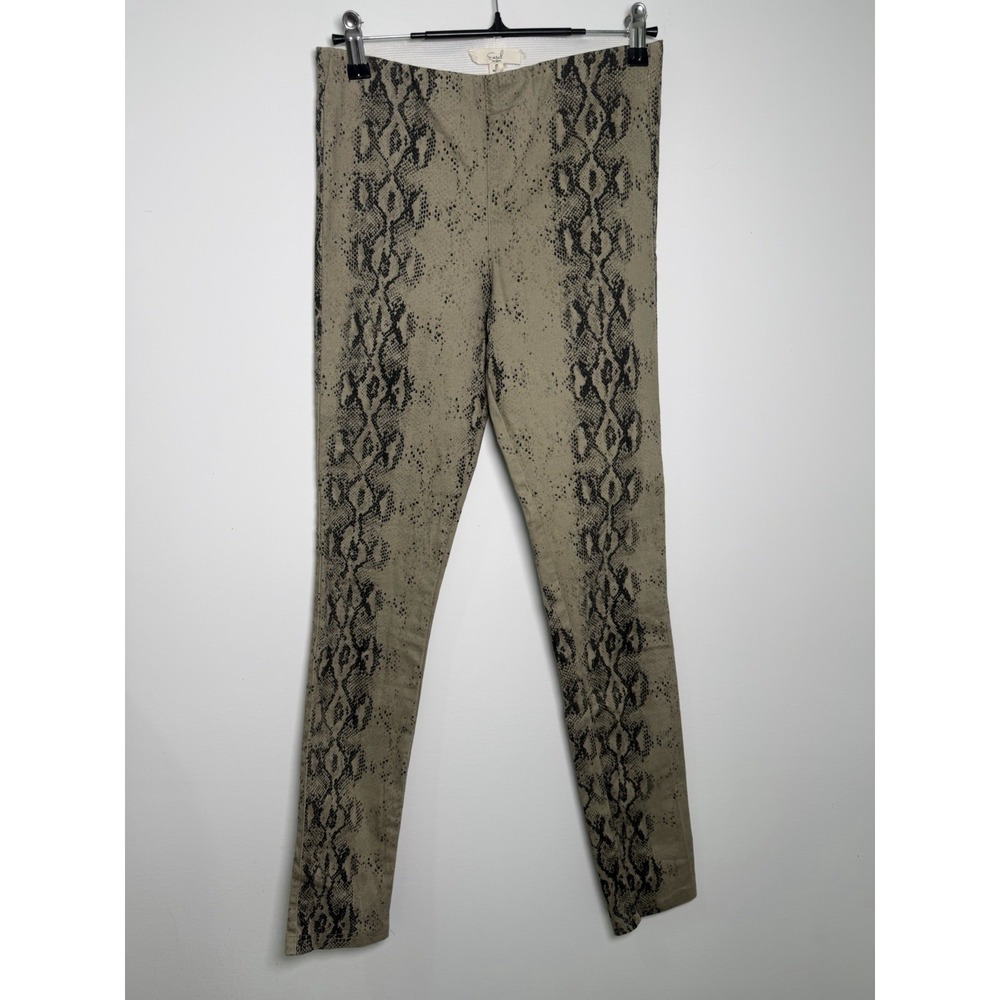 Easel Los Angeles Women's Snakeskin Stretch Skinny‎ Pants Size Small